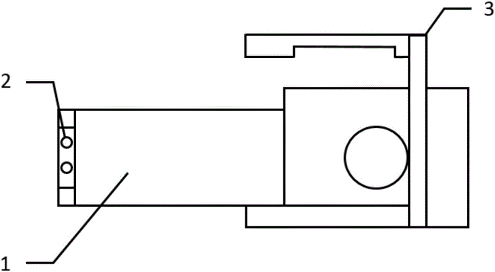 Up-conversion fluorescence tomography test paper detection result reading device based on mobile terminal