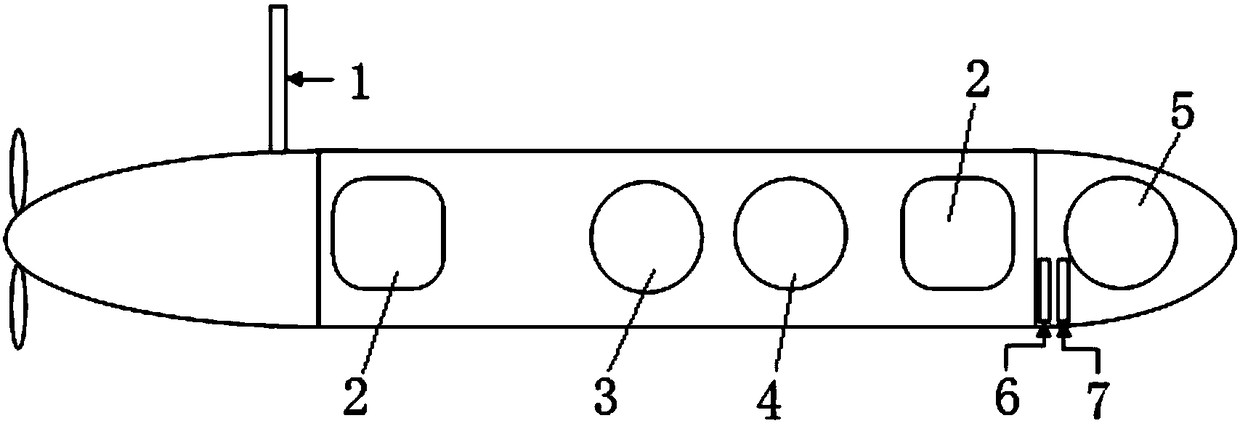 Long-term fixed point profile measuring method for autonomous underwater vehicle