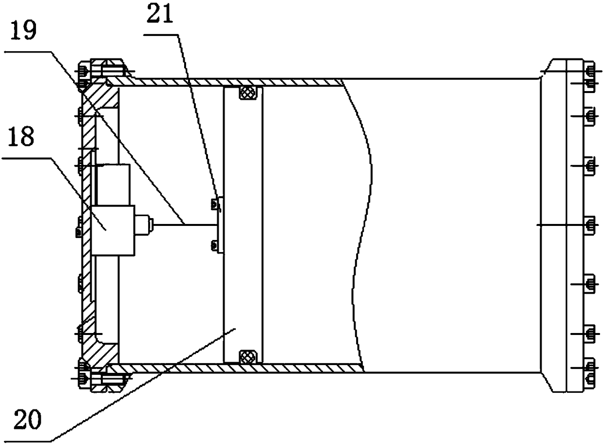 Long-term fixed point profile measuring method for autonomous underwater vehicle