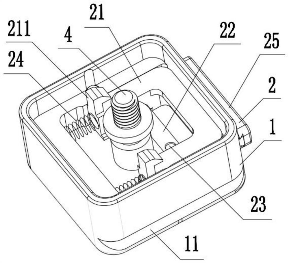 Camera quick mounting seat