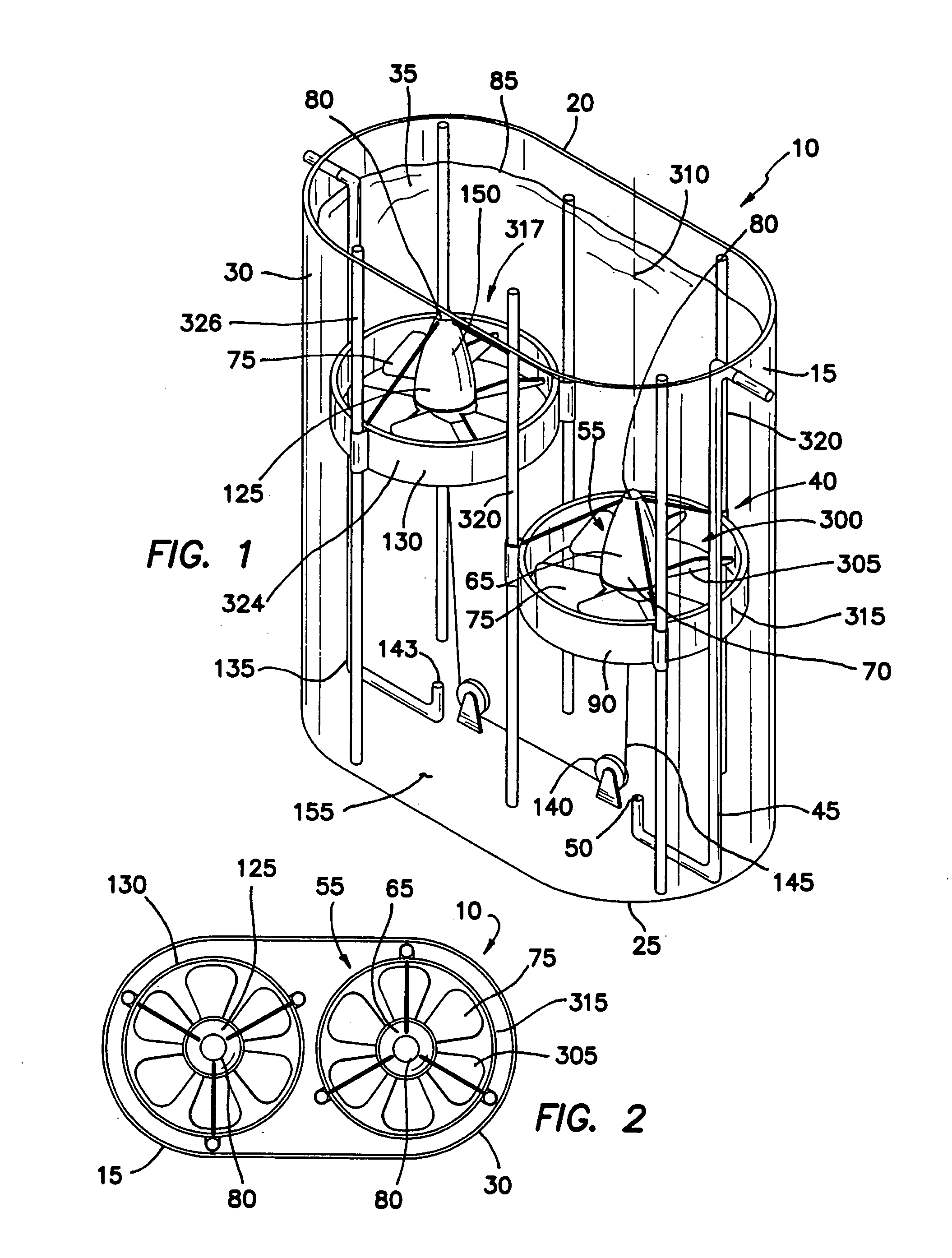 Pneumatic bioreactor