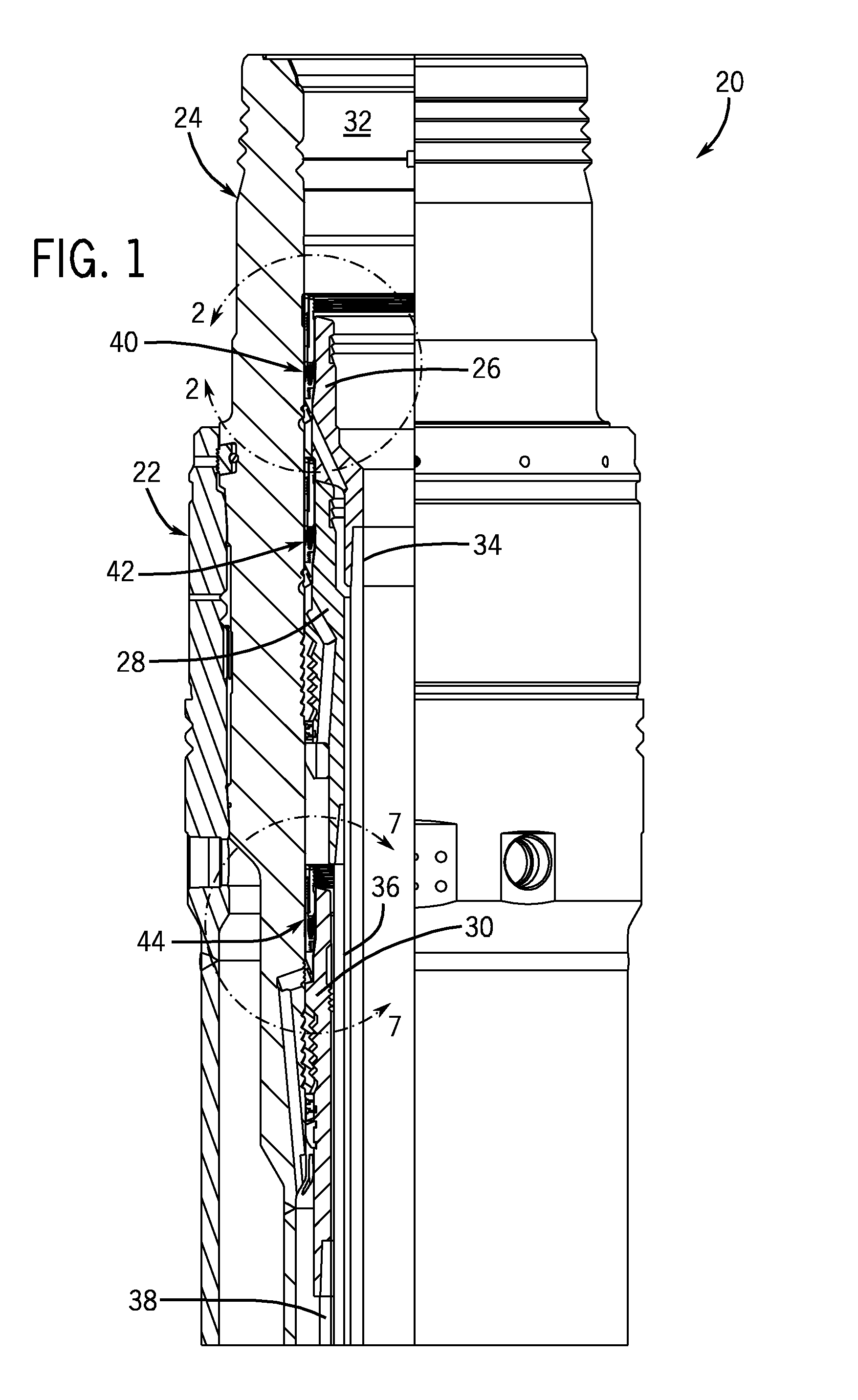 Wellhead assembly having seal assembly with axial restraint