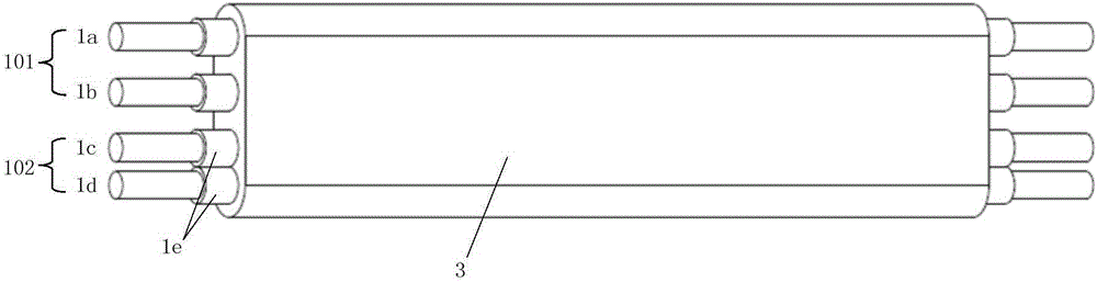 Line type heat fire detector