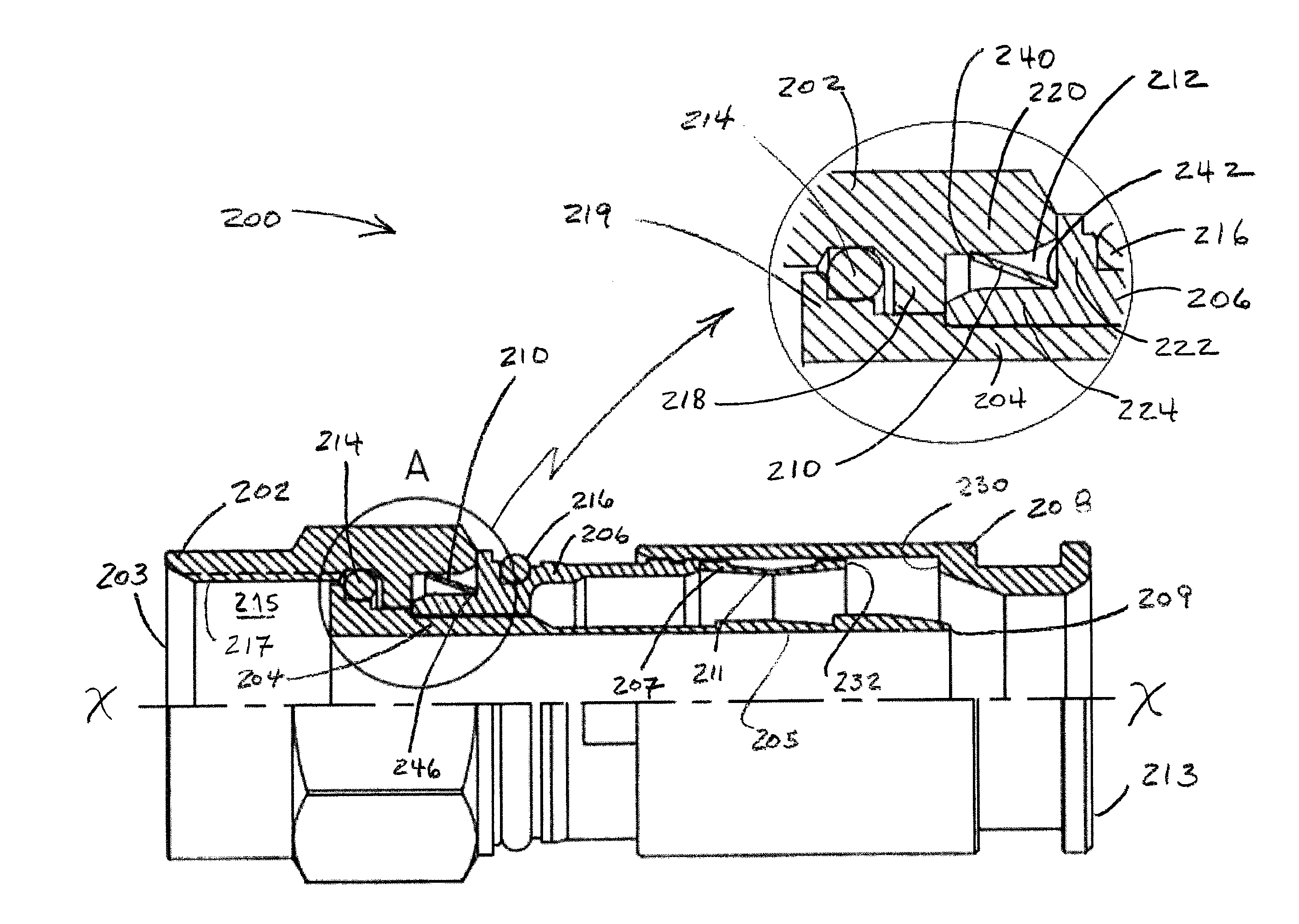 Coaxial connector with enhanced shielding