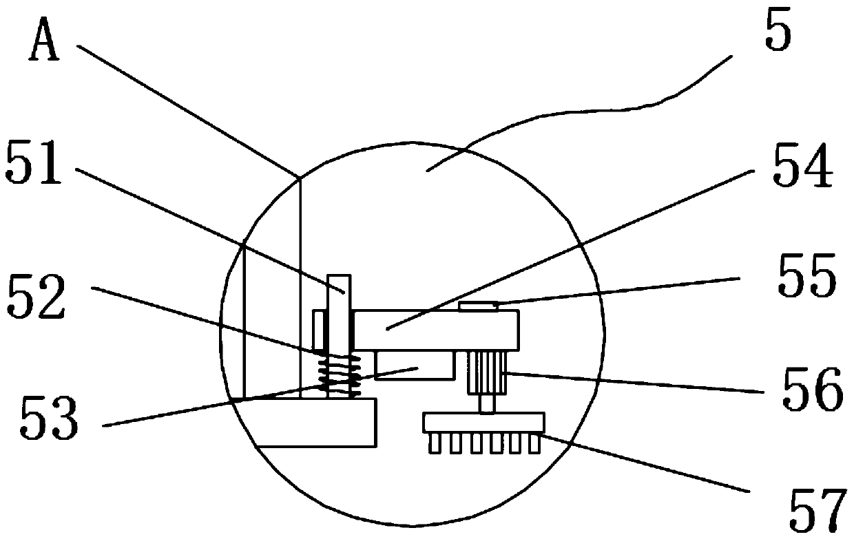 Ground flatness detection device