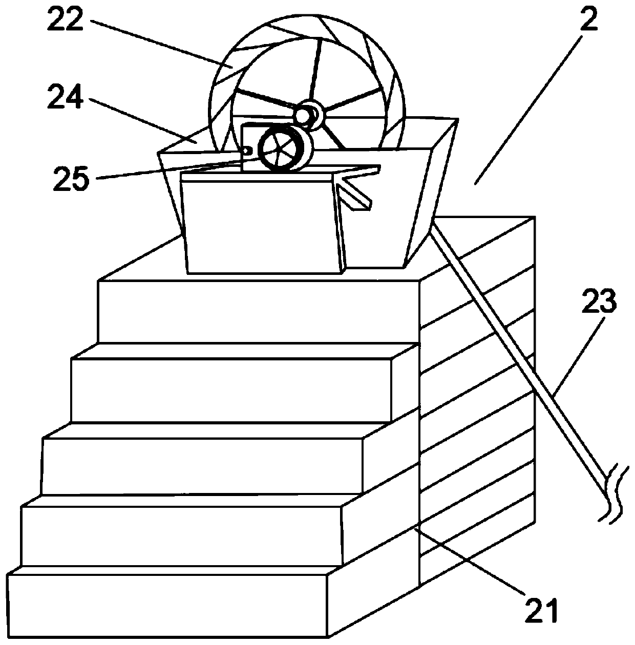 Fine sand recycling system and working method thereof