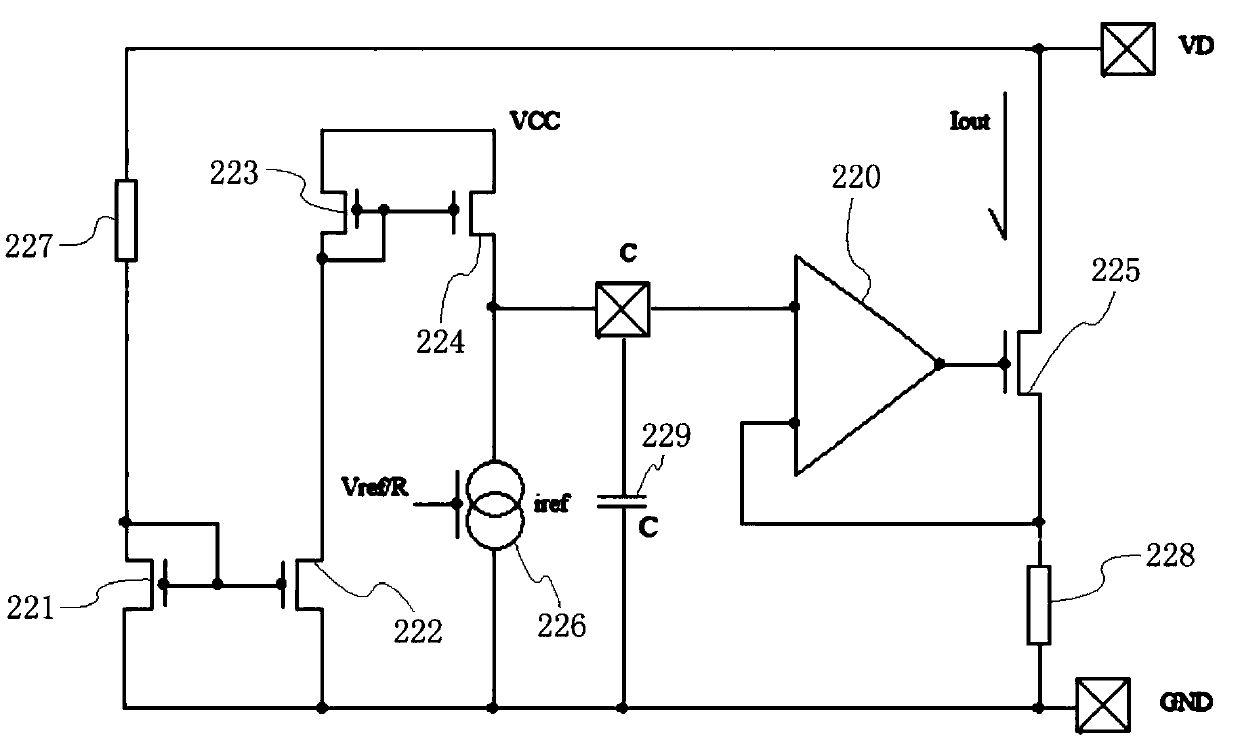 Linear high-power-factor driving circuit