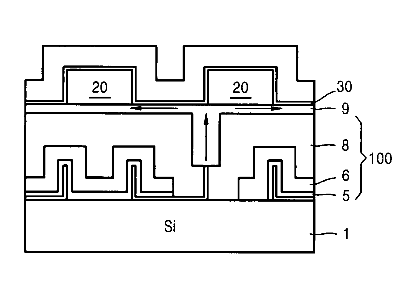 Fin structure and method of manufacturing fin transistor adopting the fin structure