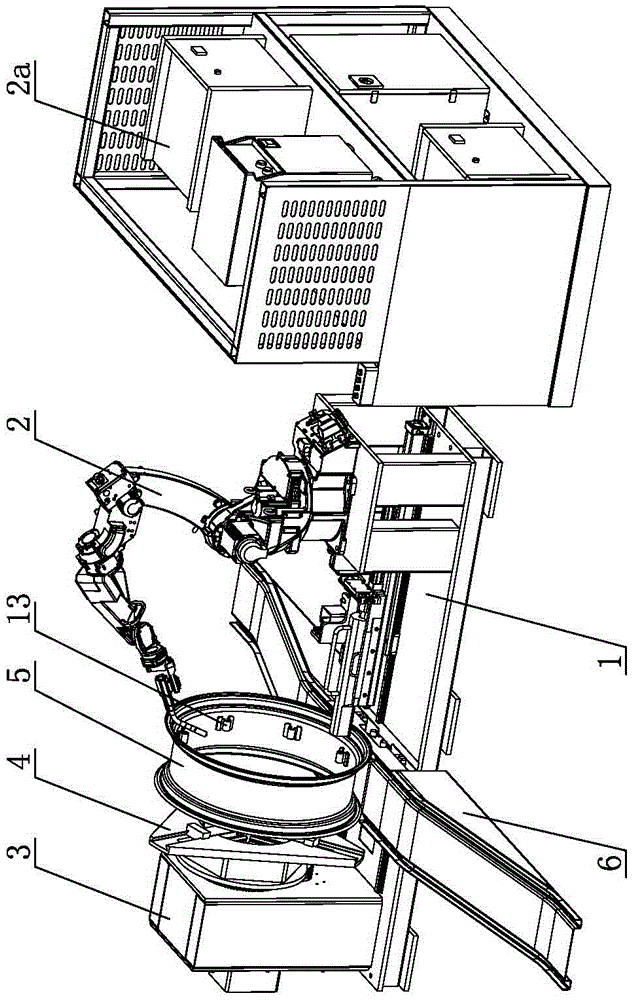 Automatic welding system of hub small parts