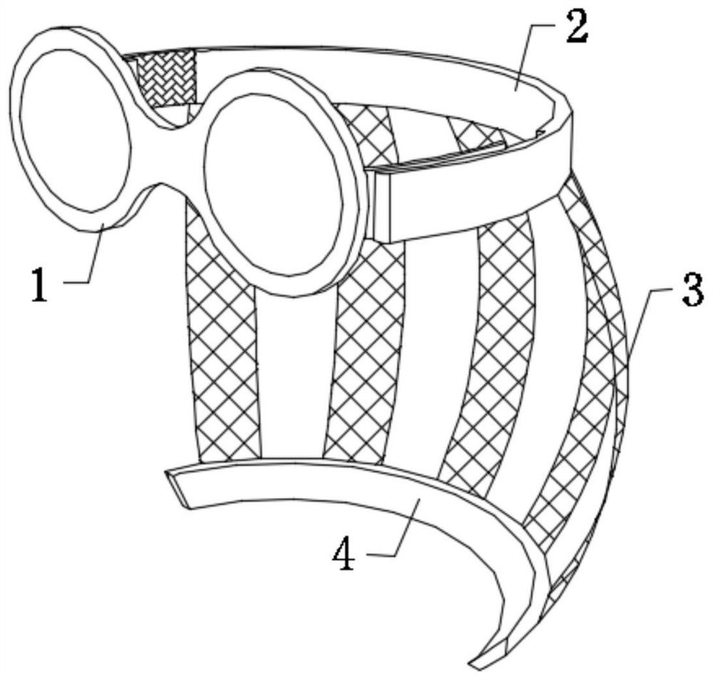 Special blue-light-proof eyeshade for newborn