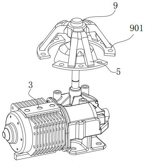 A device and method for measuring the thickness of aviation parts based on Internet