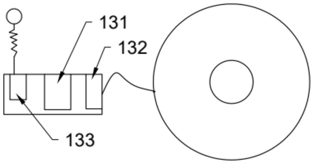 Rewinding rotary cutting machine