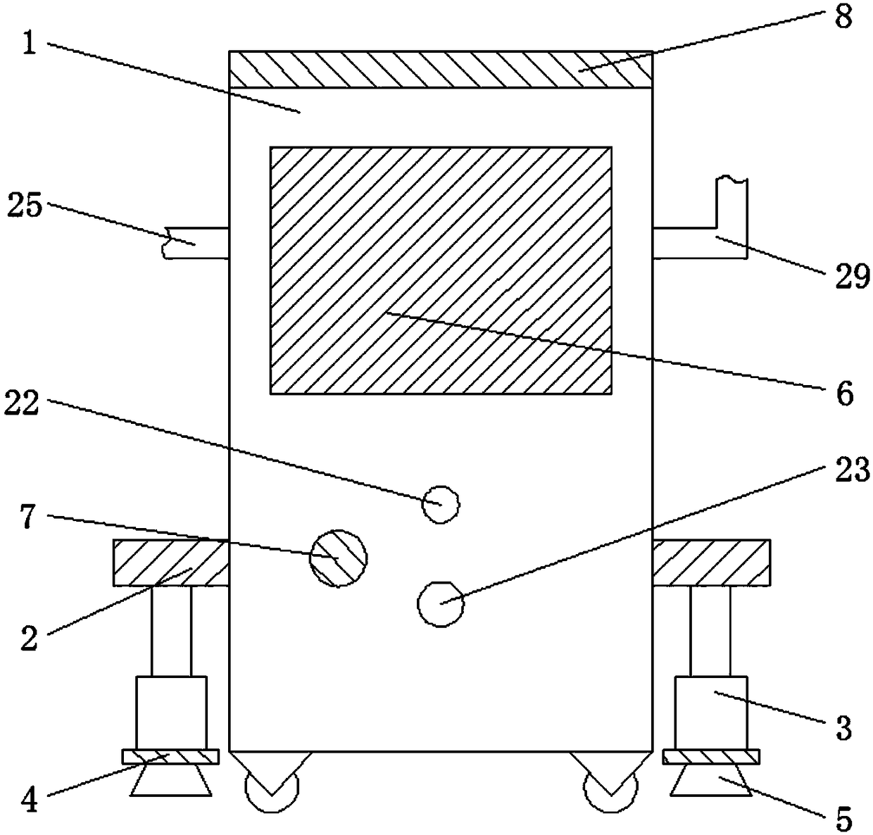 Quenching device with high safety performance for metal production