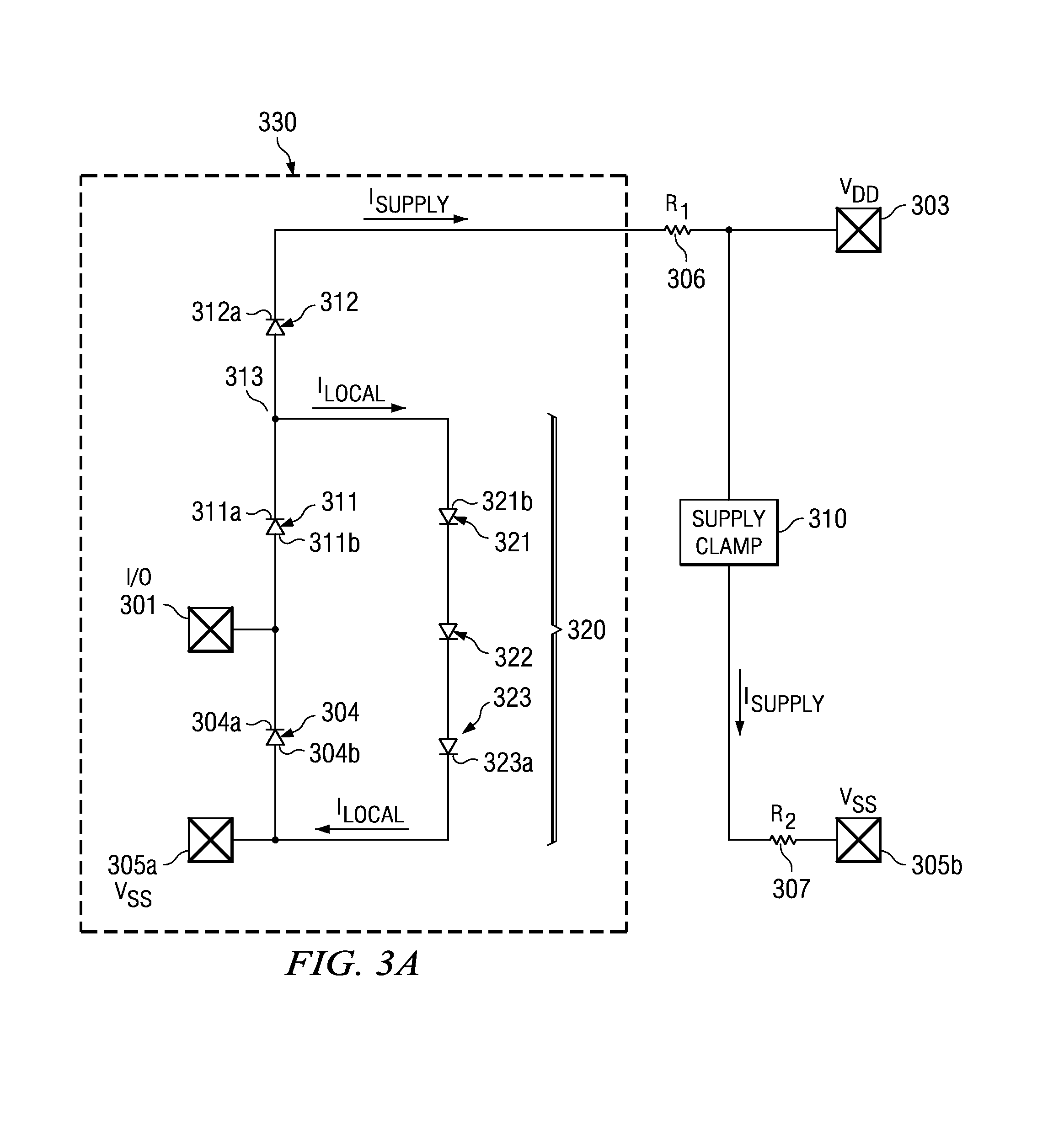 Local ESD Protection for Low-Capicitance Applications