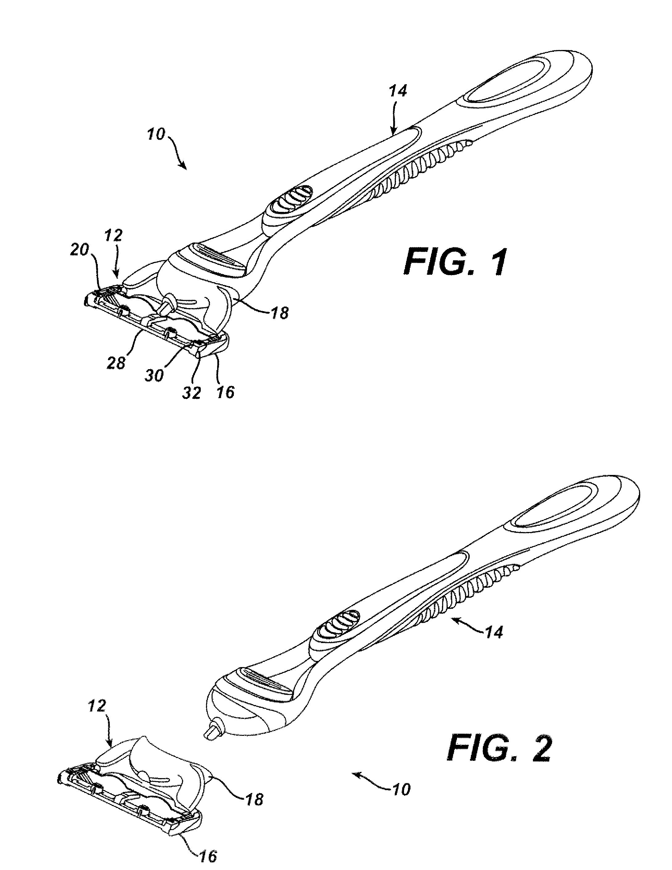 Shaving Razors and Other Hair Cutting Assemblies