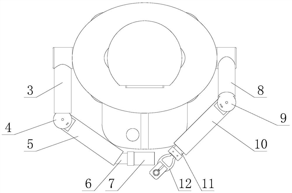 Multi-variety bottled beverage service robot and using method thereof