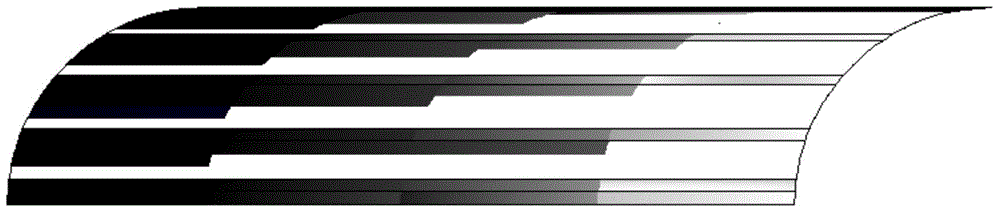 Method for achieving illumination of highway tunnel without artificial light source