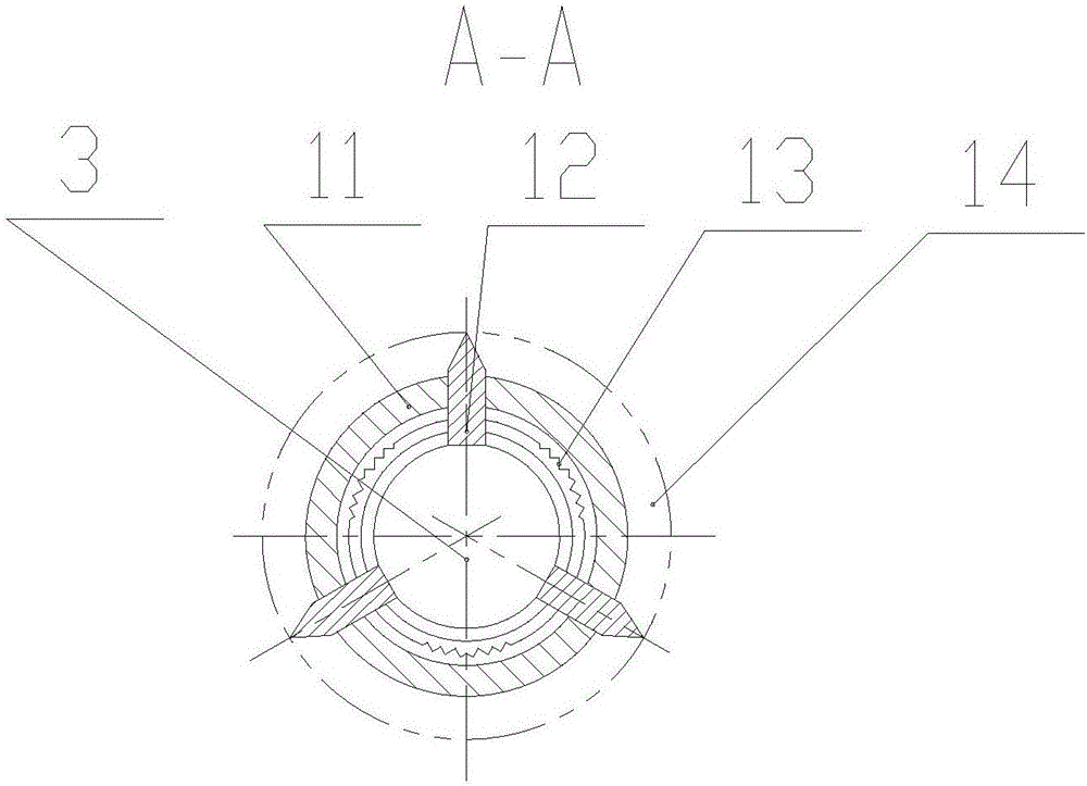 Expansion type centered clamping and milling device