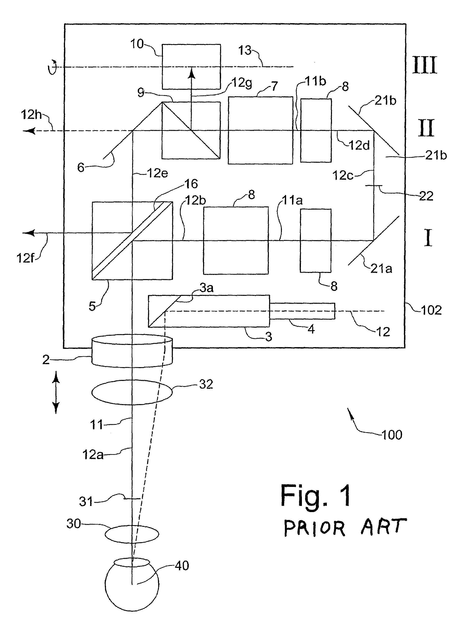 Ophthalmoscopic stereomicroscope with correction component