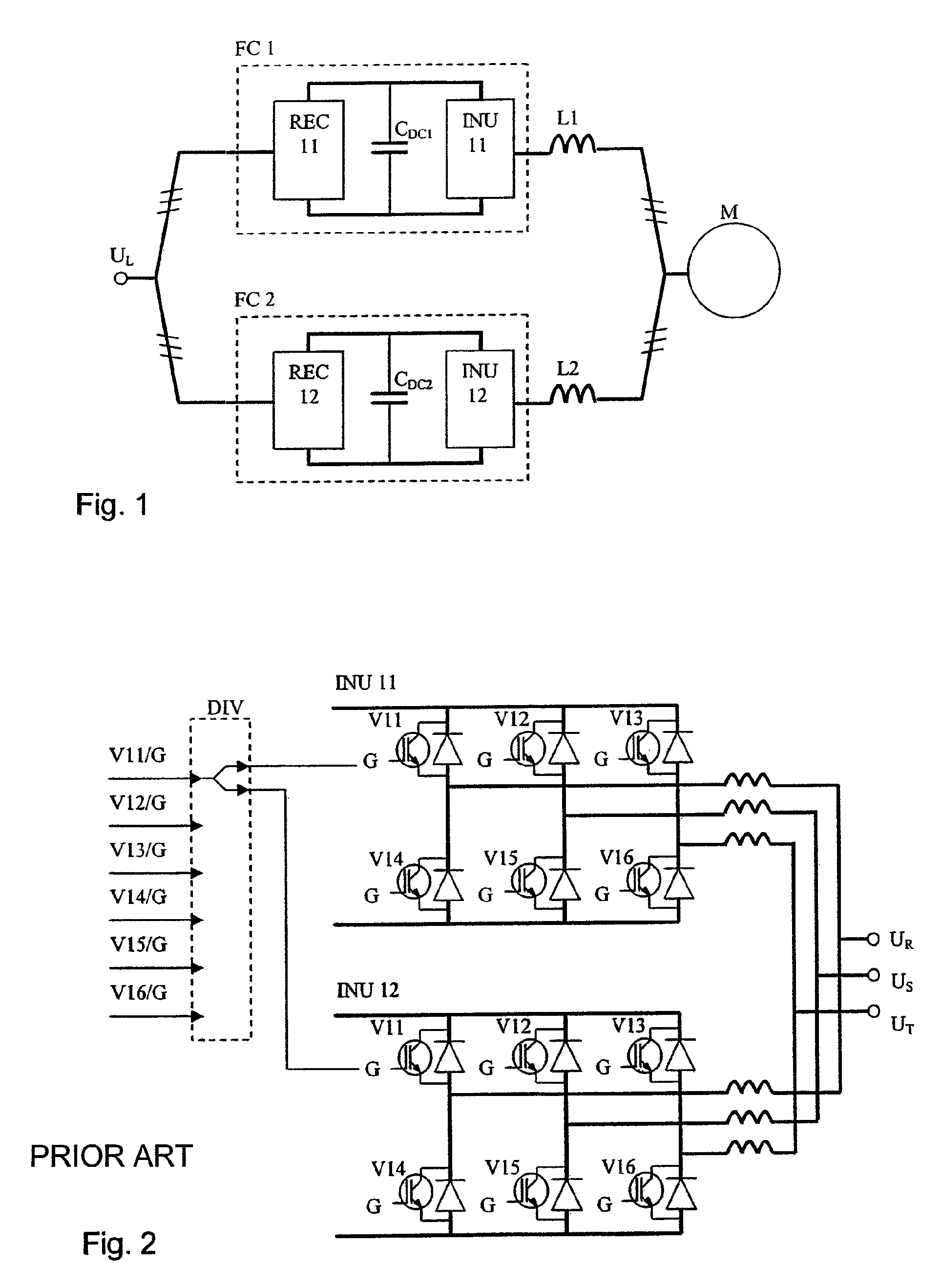 Parallel connection of inverters