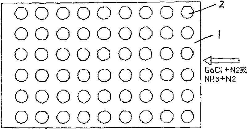 Apparatus for improving hydride vapour phase epitaxy growth GaN material homogeneity