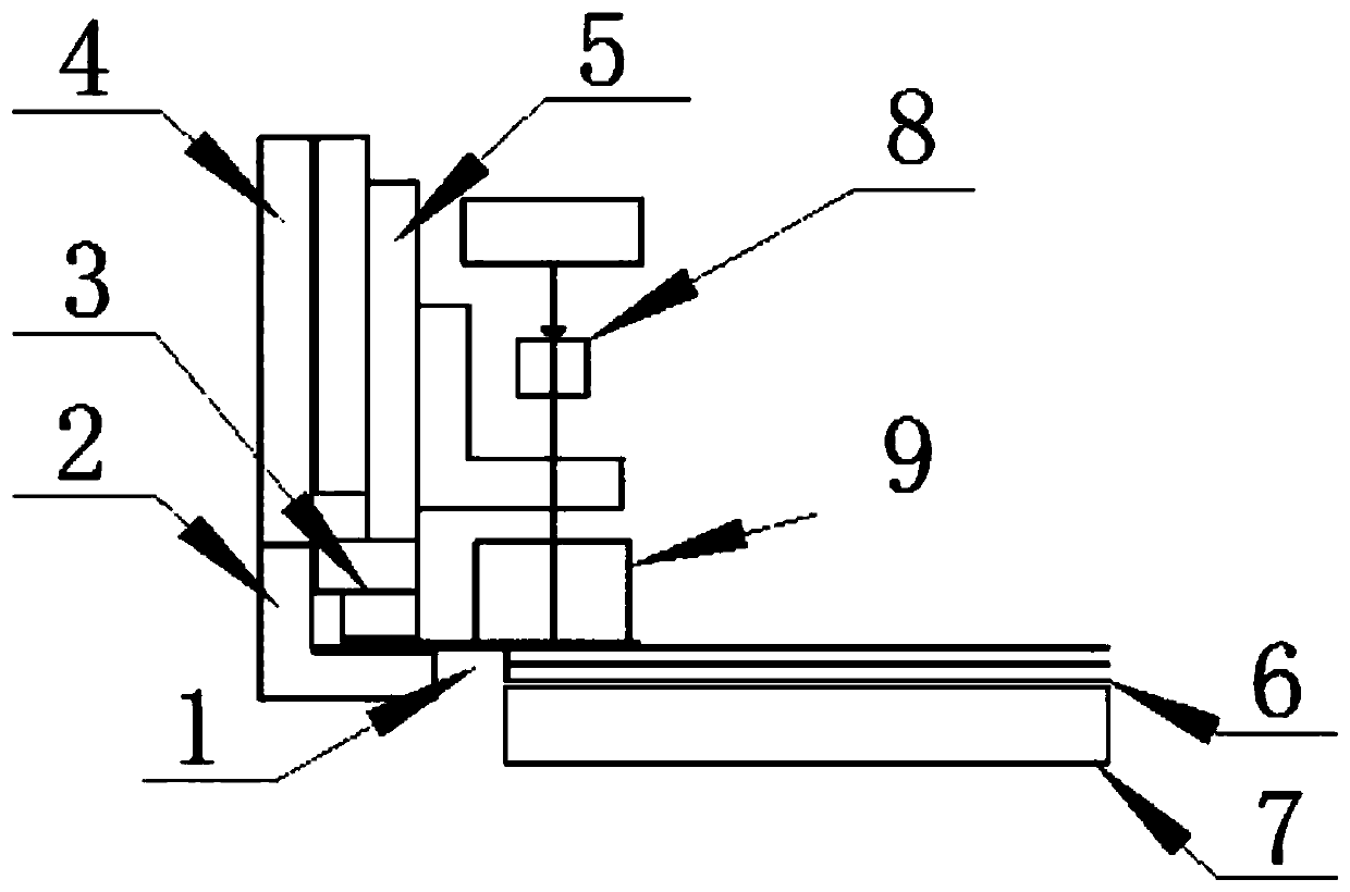 Protection film tearing system