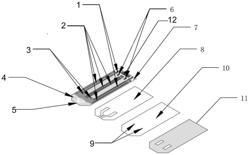 Creatinine test paper and preparation method thereof