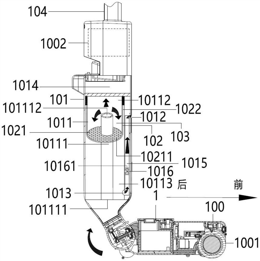 Mopping machine system