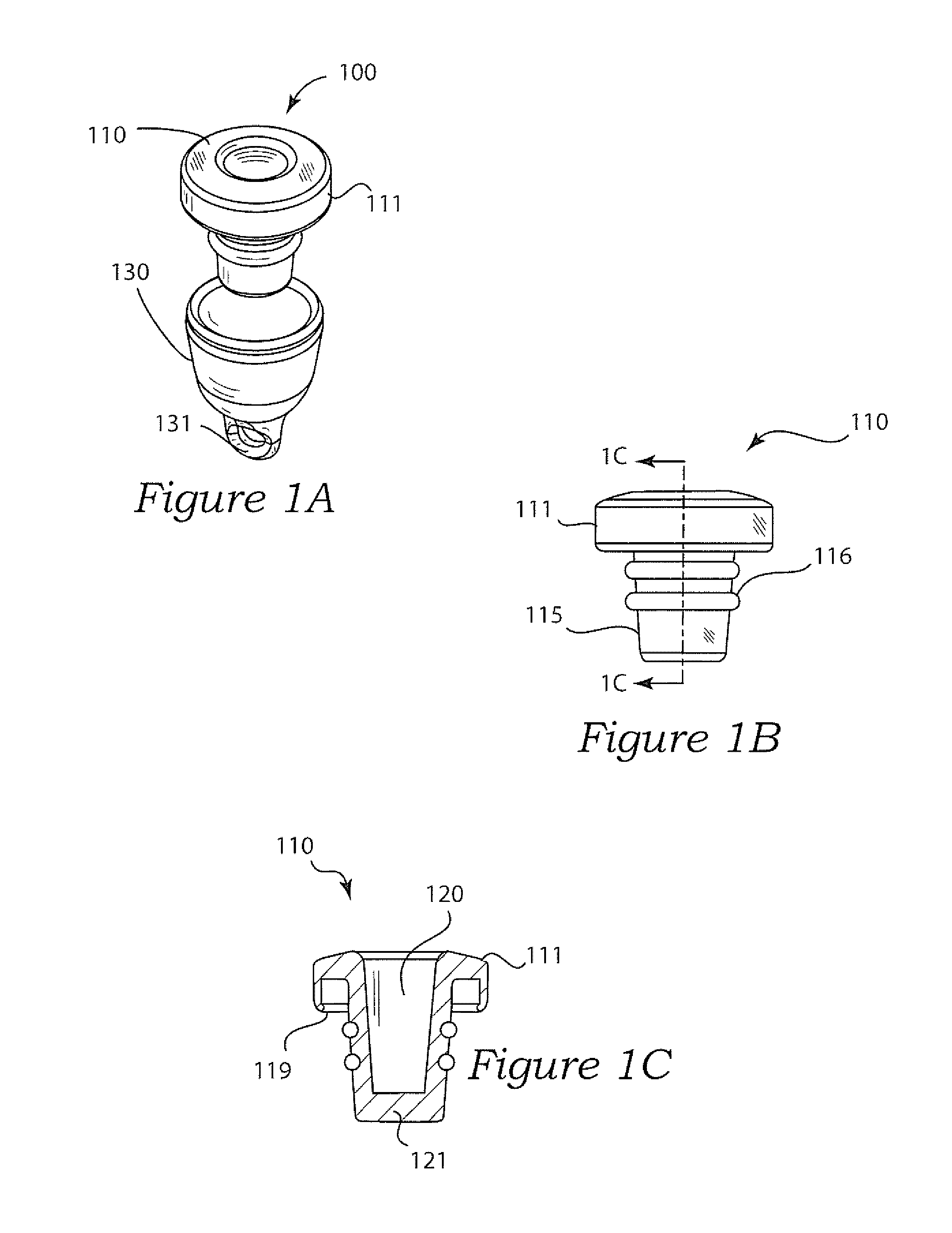 Reusable bottle cap having identification means