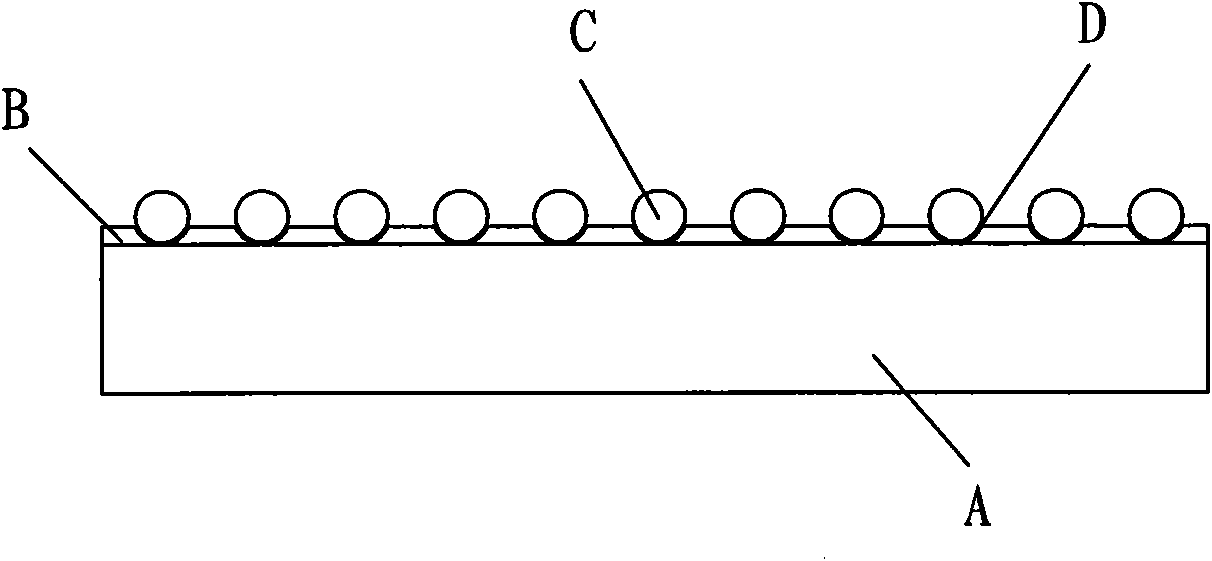 Exposed glass bead reflecting film capable of reflecting colored light and manufacturing method thereof