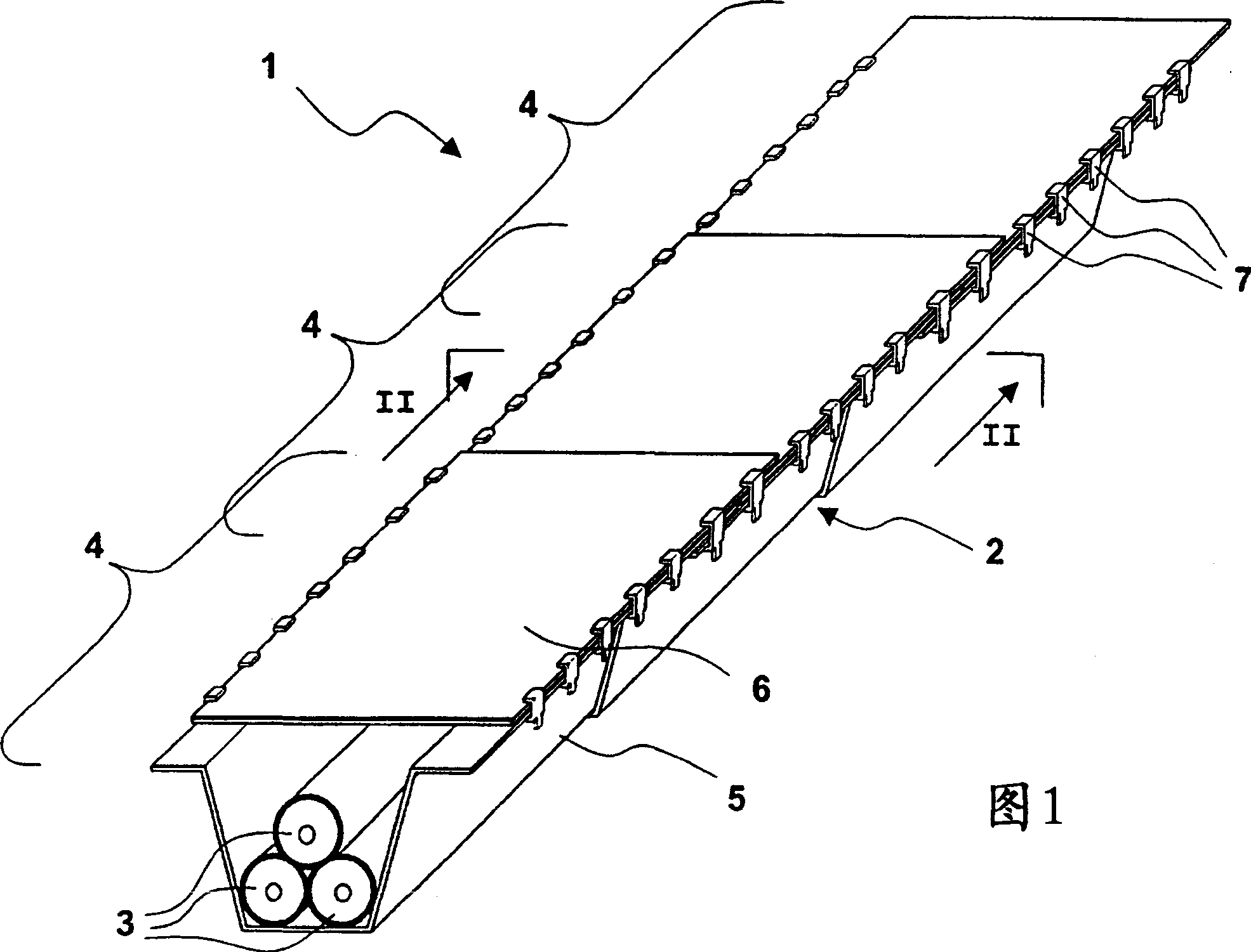 Method for screening magnetic field generated by electrical power transmission line and electrical power transmission line so screened