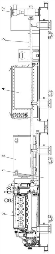 Fracturing pump set control system and control method