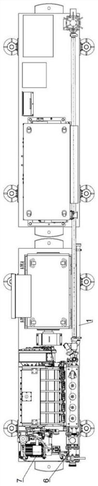 Fracturing pump set control system and control method