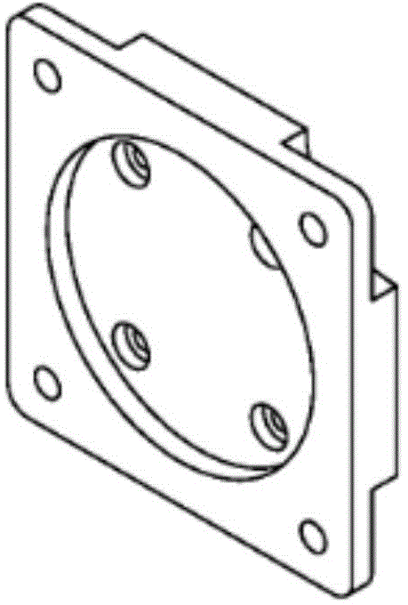 Ball screw servo loading test device based on hydraulic servo system