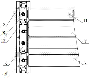 Metal sheet roller straightening machine