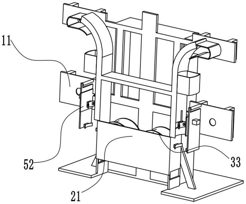 Charging pile with cable stretching and retracting function