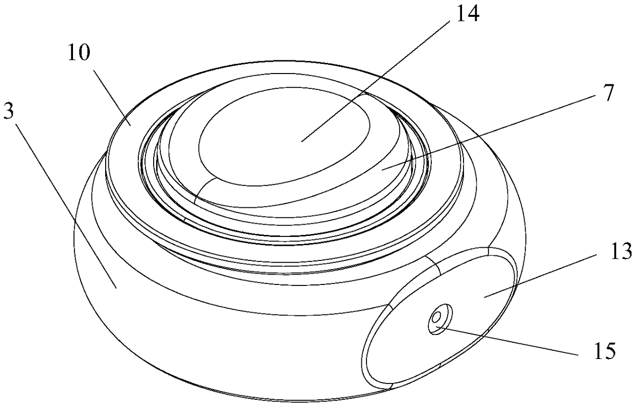 Eye massage device