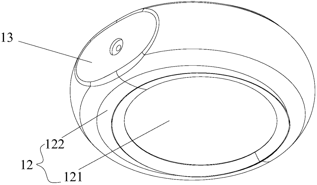 Eye massage device