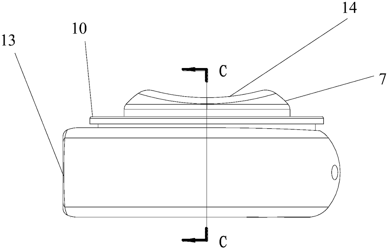 Eye massage device