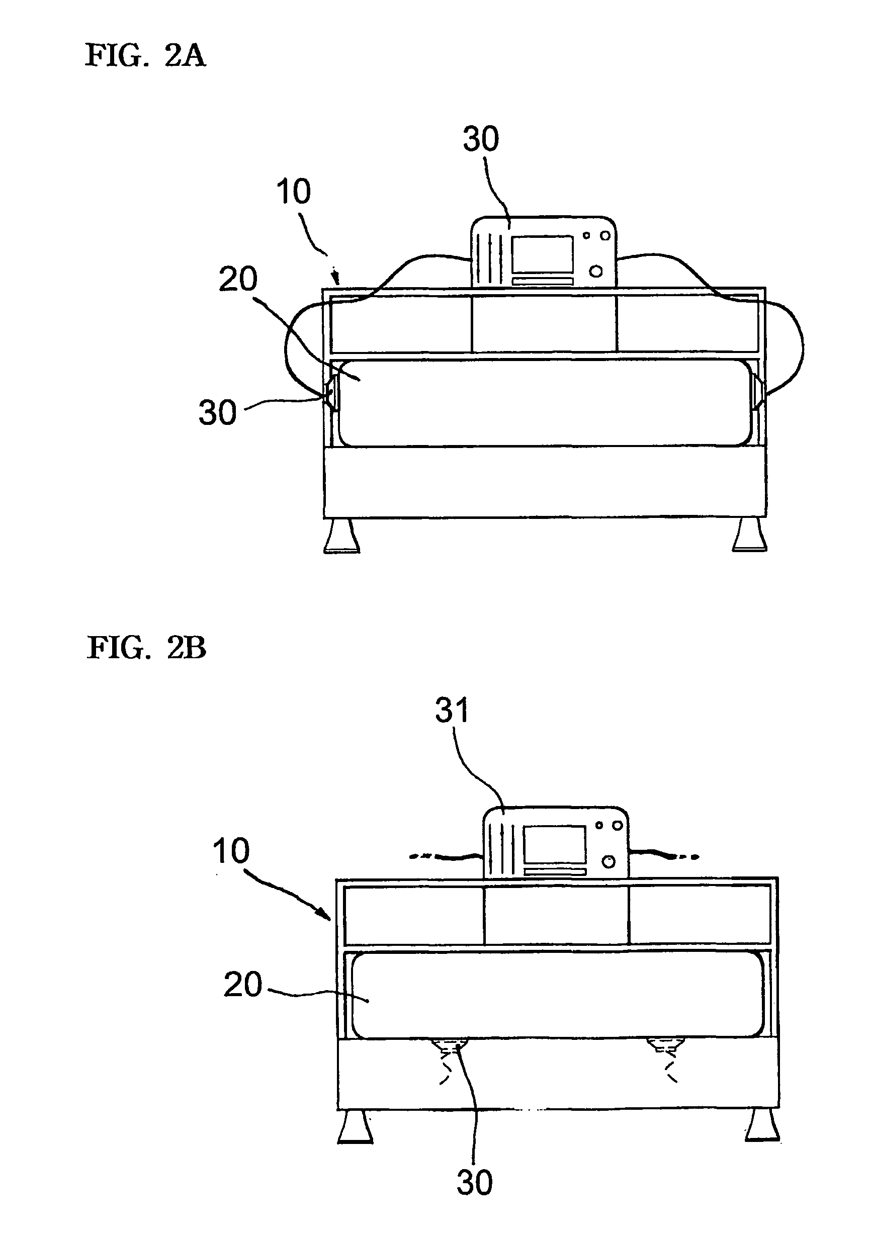 Acoustic vibration system with speaker for air mattresses