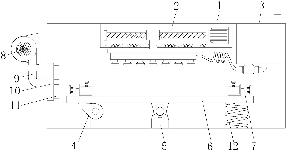 Furniture wood surface spraying device