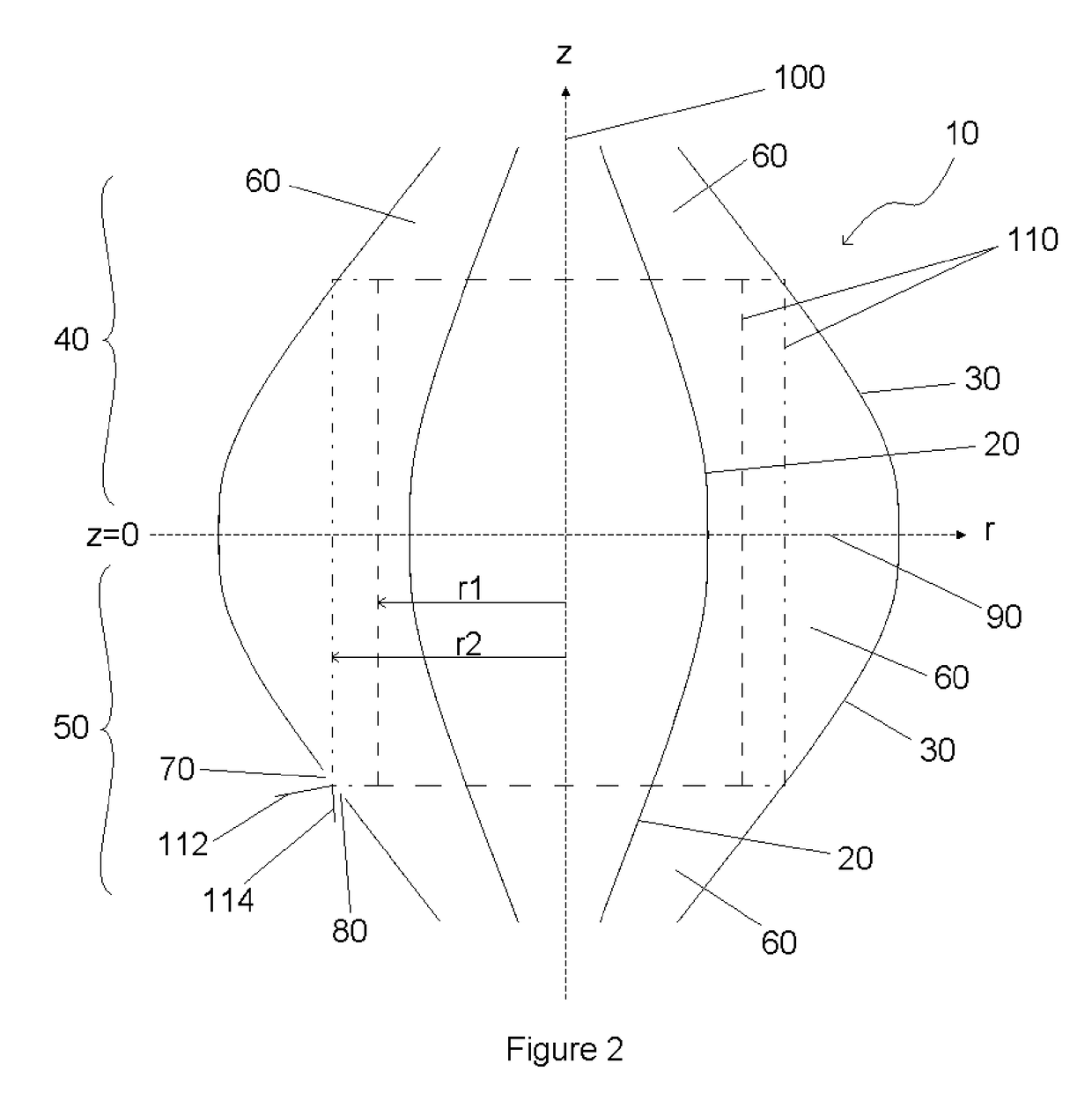 Method of mass separating ions and mass separator