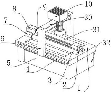 Dustproof environment-friendly wood carving machine for wood sculpture