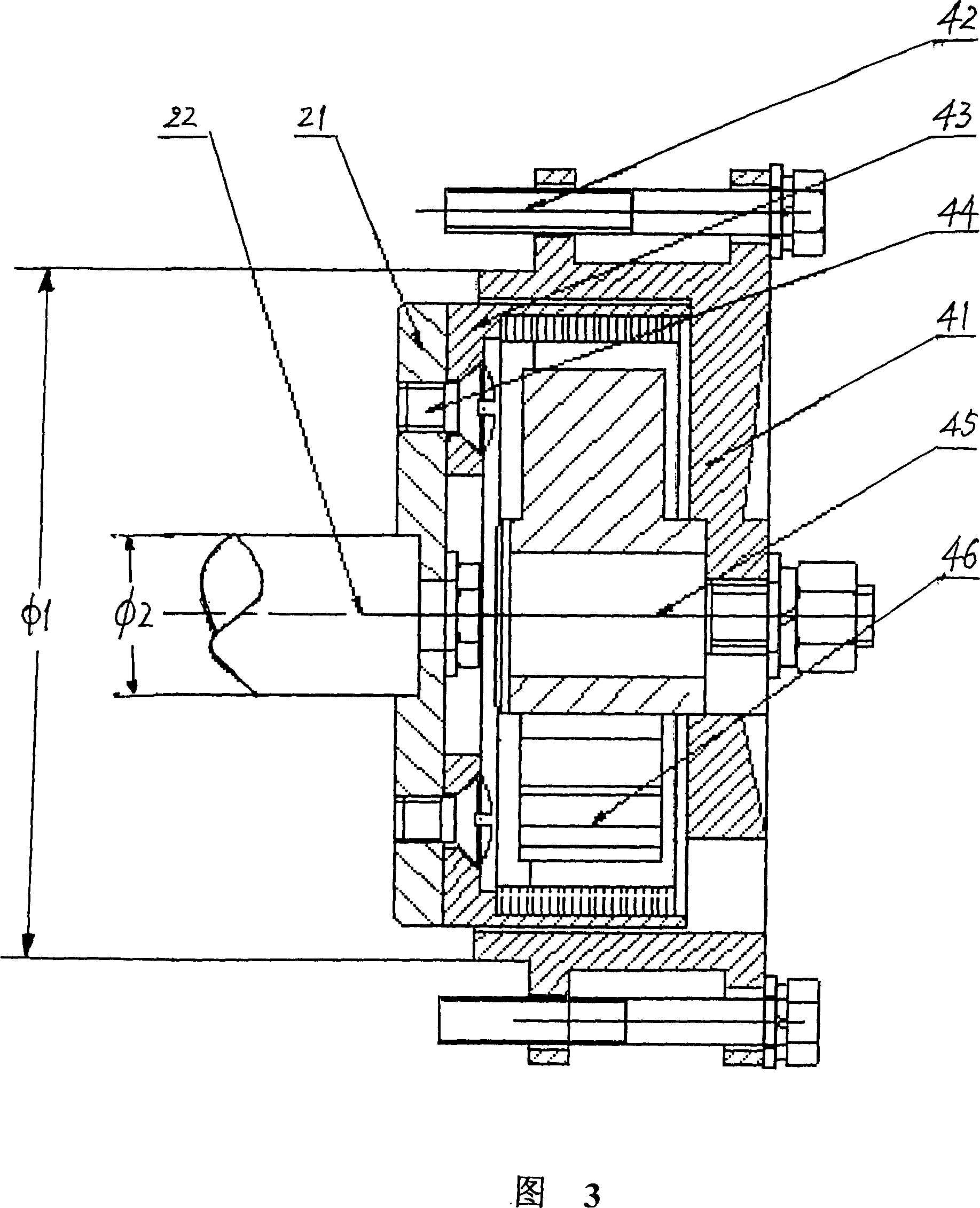 Synchronous generator for integrated rotary-magnetic external rotor oil press