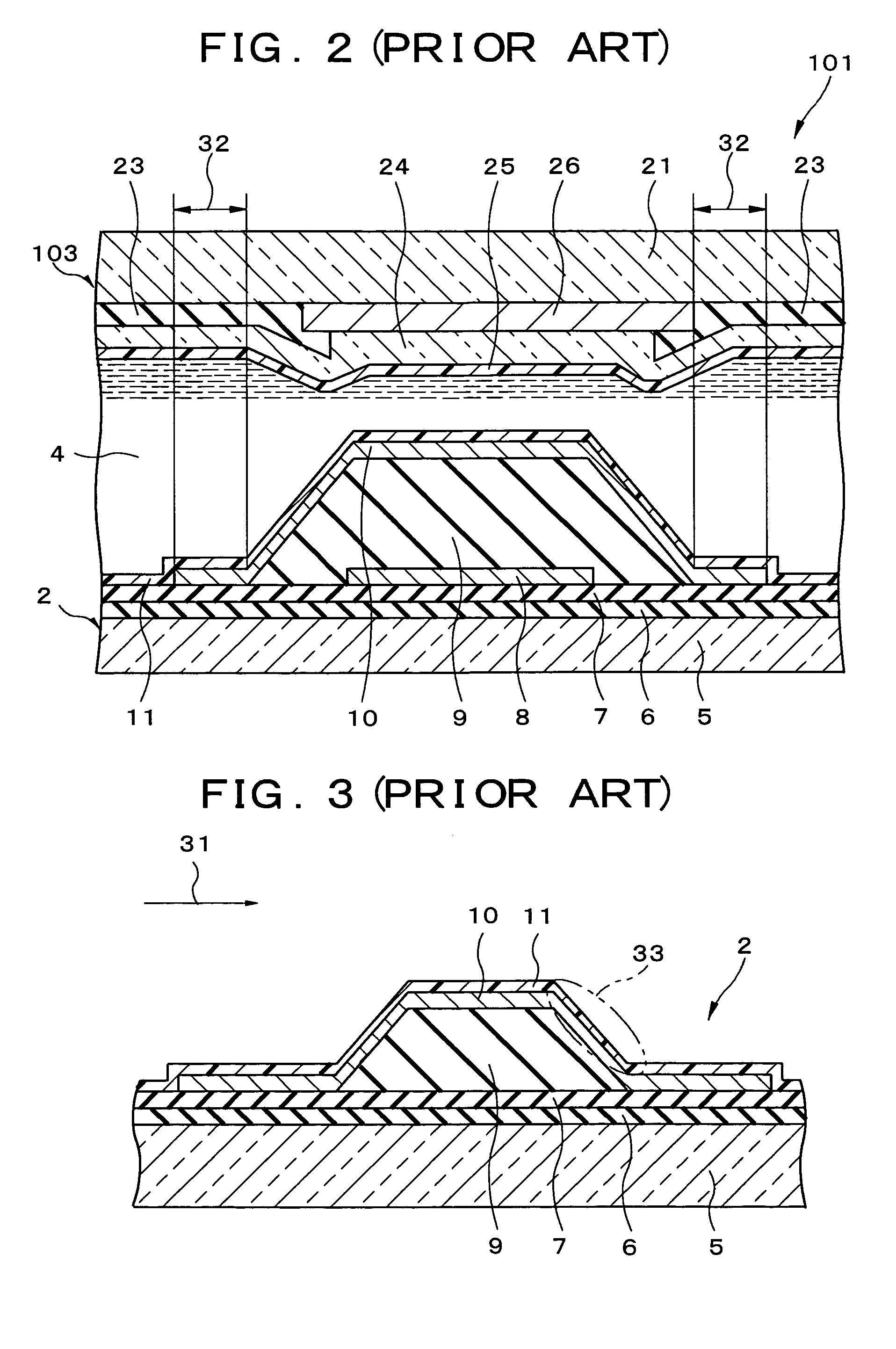 In-plane switching liquid crystal display device