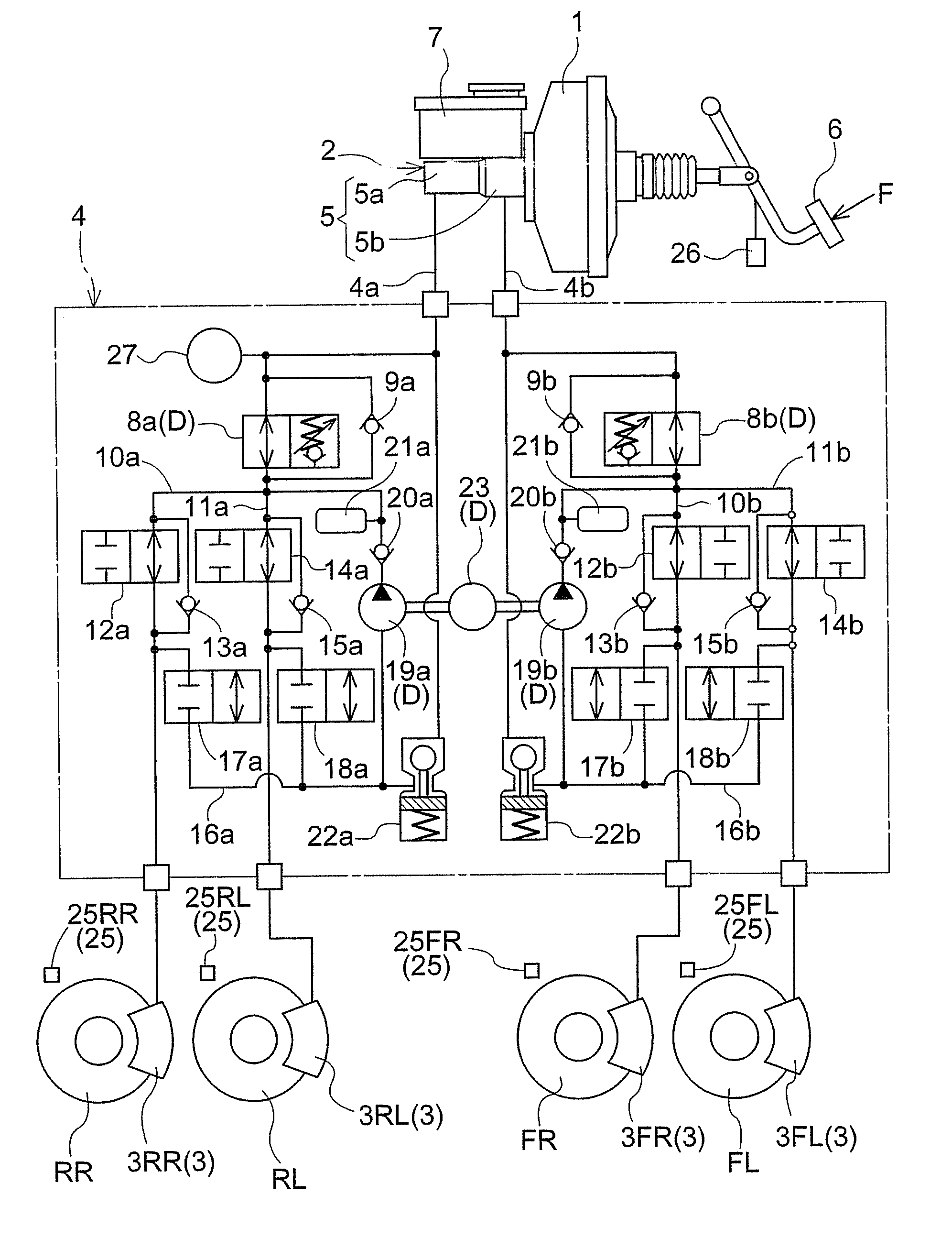 Braking control device