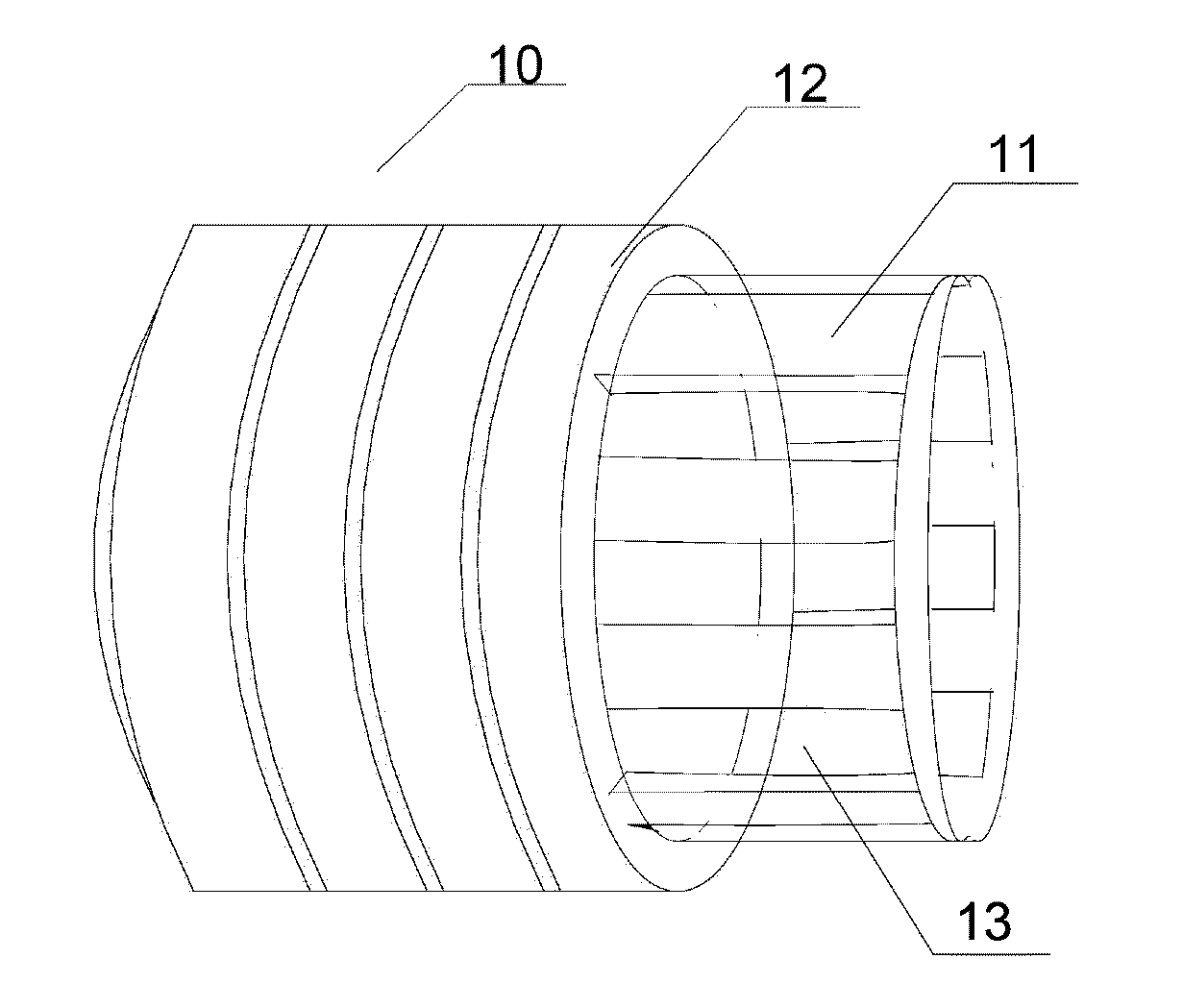 Mri-pet cephalic molecular imaging coil and mri-pet cephalic molecular imaging system