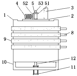 Ceramic water cup mold capable of conveniently changing distribution of pits