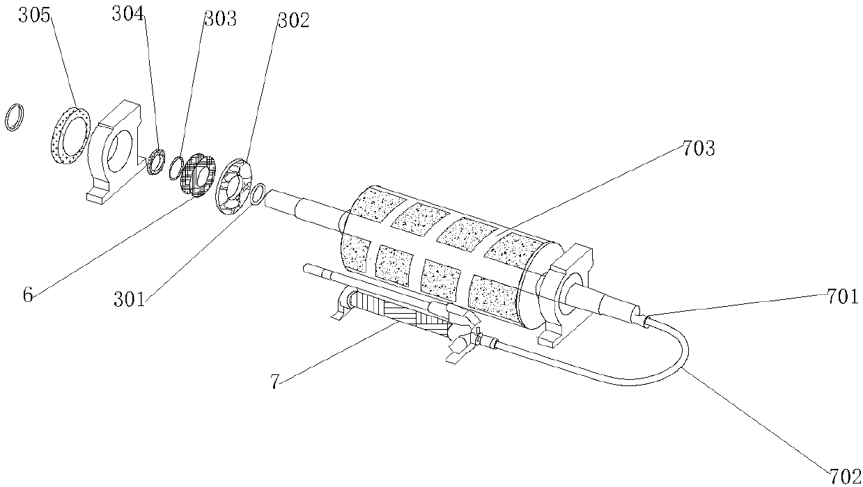 Grinding roller device for grain