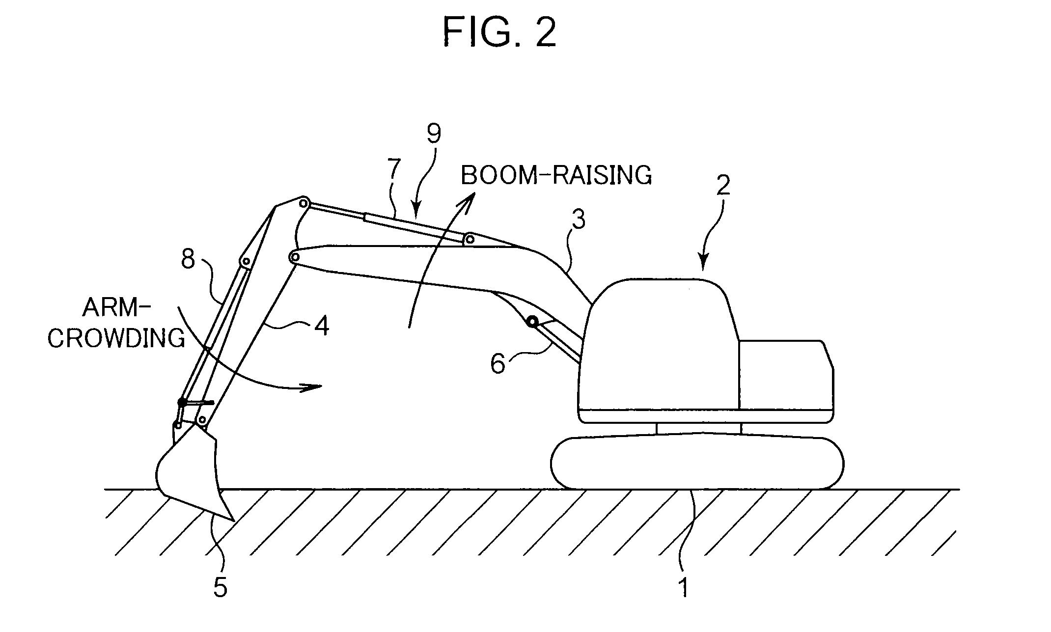 Boom driving apparatus for construction machine